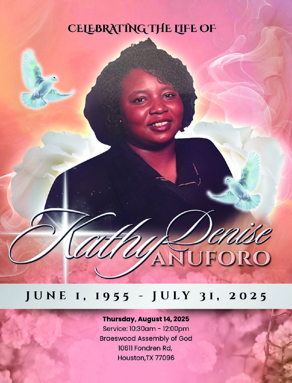 Kathy Denise Anuforo 1955 – 2025