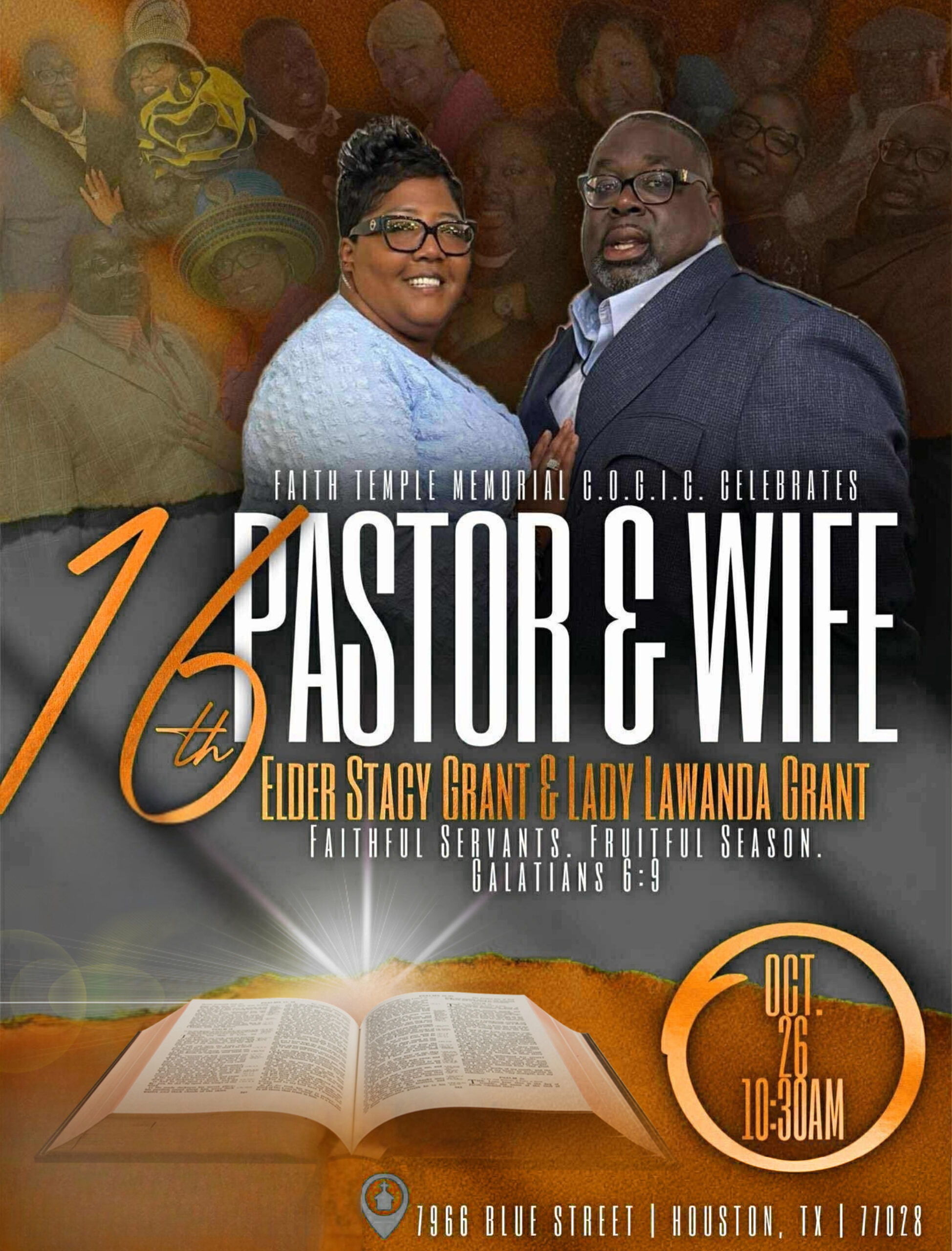 Pastor Stacy Grant & First Lady Lawanda Grant