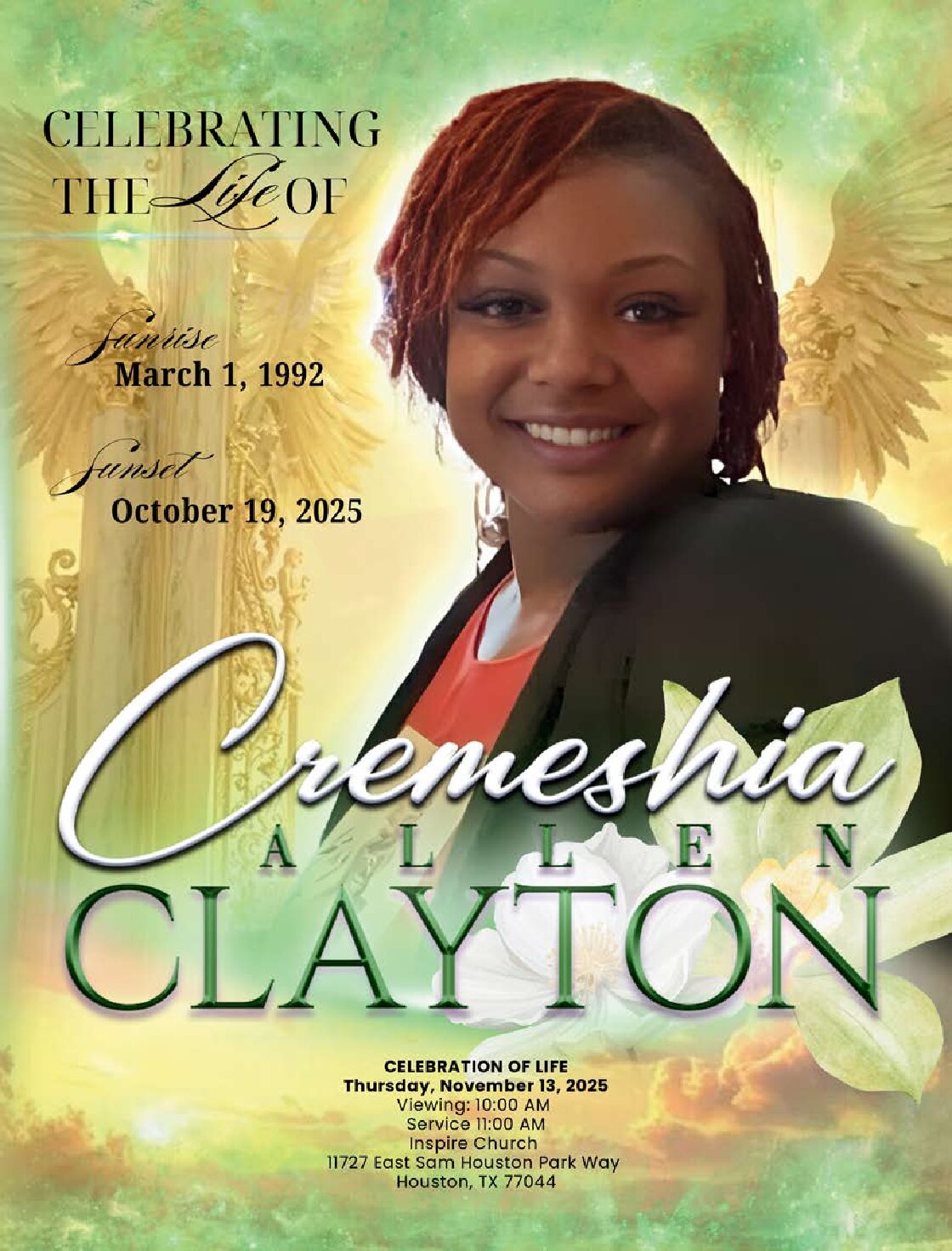 Cremeshia Allen Clayton 2025