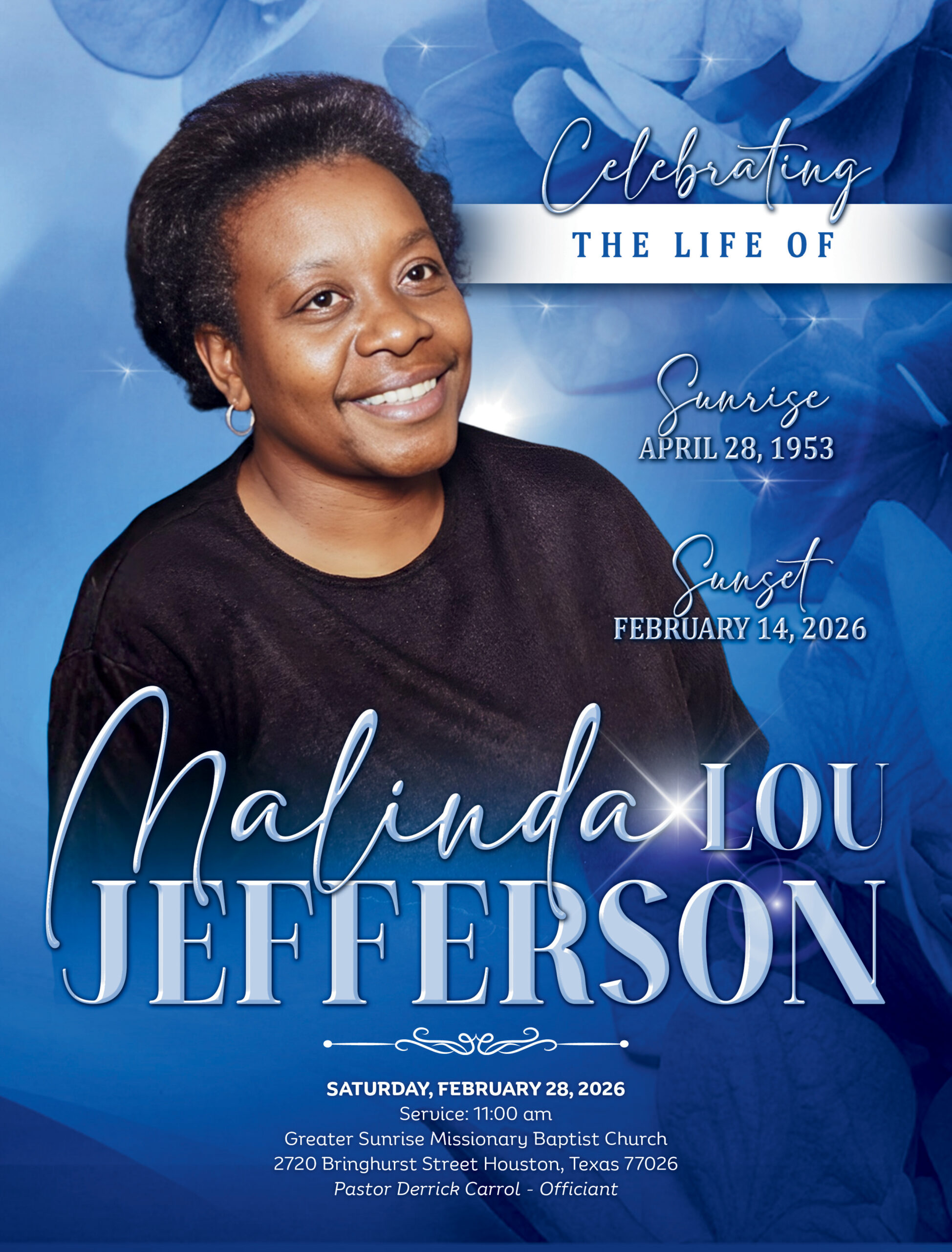 Malinda Lou Jefferson 1953-2026