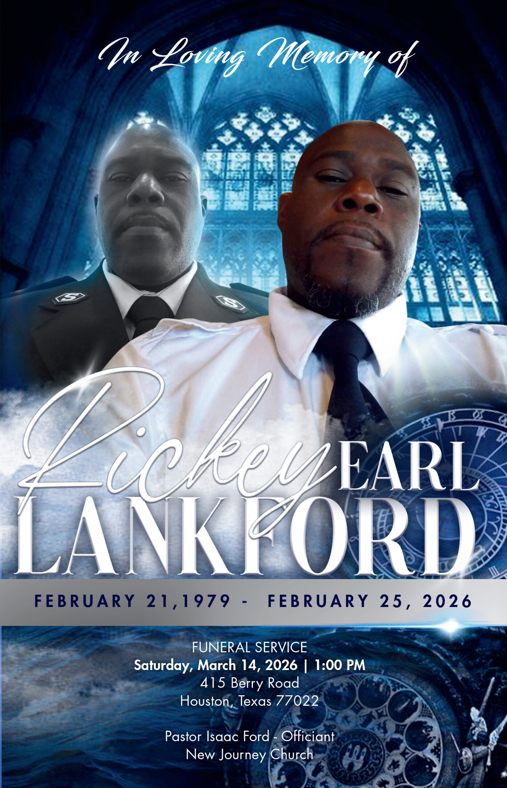 Rickey Earl Lankford 1979 – 2026