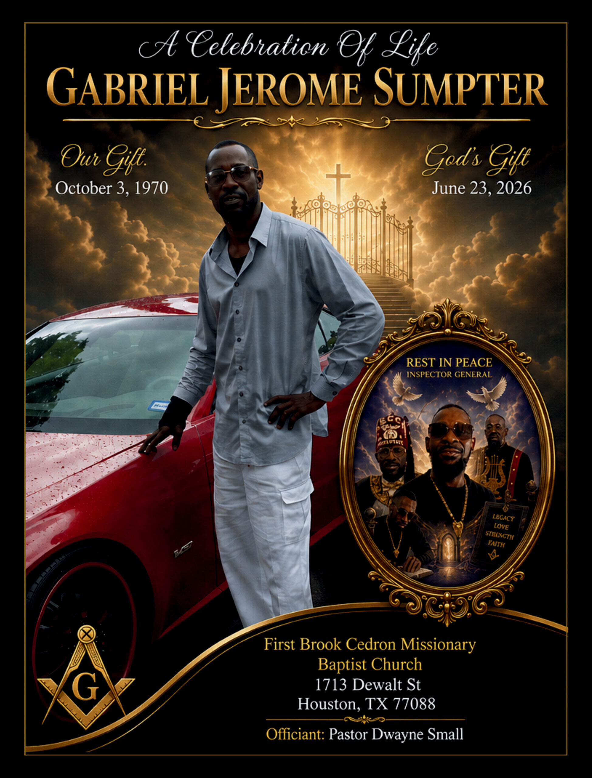 Gabriel Jerome Sumpter 1970-2026
